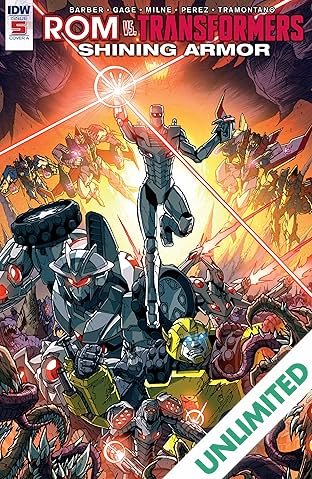 Rom vs. Transformers: Shining Armor #5